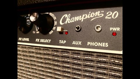 Does your Fender Champion pop