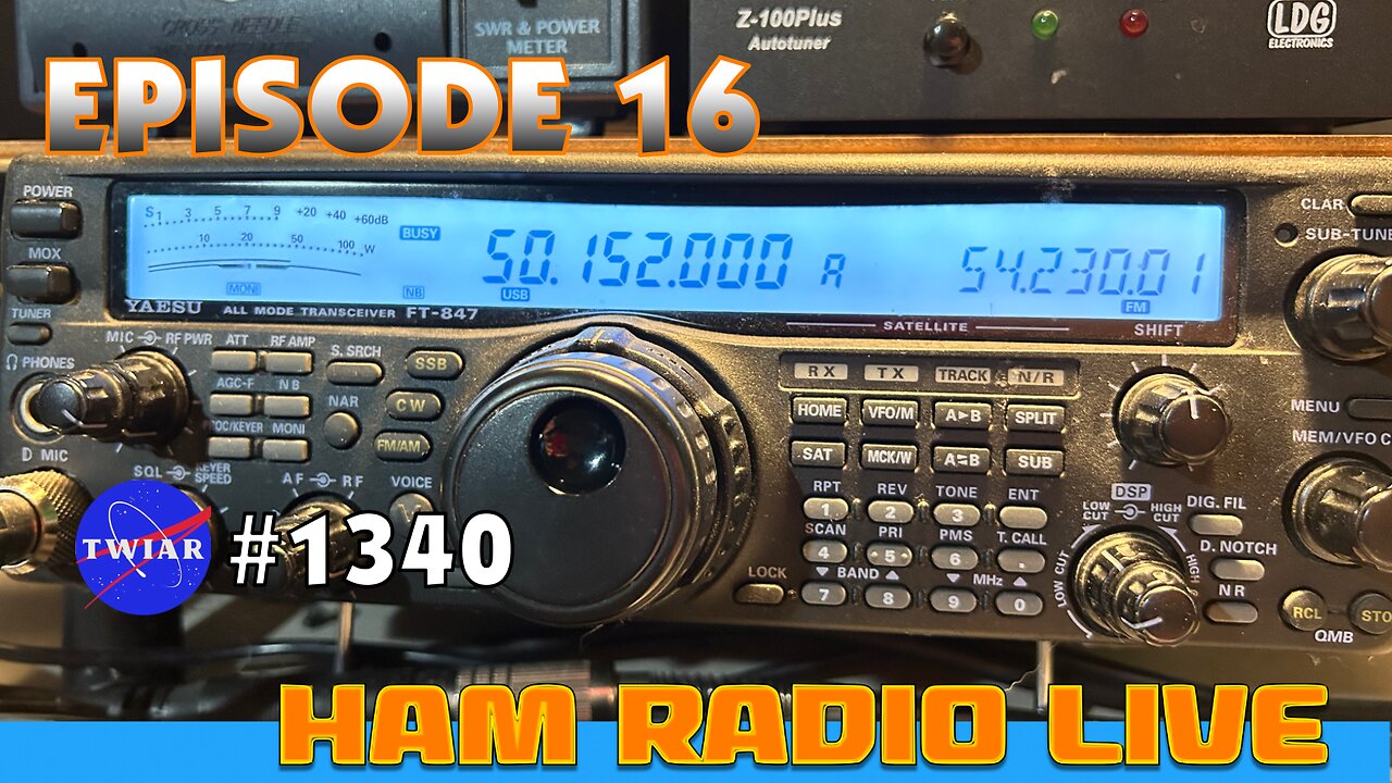 Ham Radio Live Episode 16 : Recording for This Week in Amateur Radio #1340