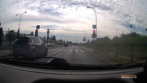 Przejazd przez czerwone światło