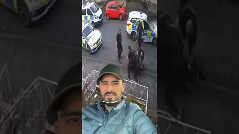 5 cops and a Dog vs public disgracefull #uk #police #videos #youtubeshorts #viral #trending