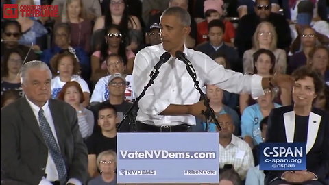 Obama Knows No Shame, Actually Says ‘Remember Who Started It’ On Economic Boom