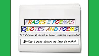 Notícias engraçadas: Ervilha é pega dentro de lata de milho! [Frases e Poemas]