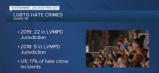 FBI reports increase in LGBTQ+ hate crimes in Las Vegas