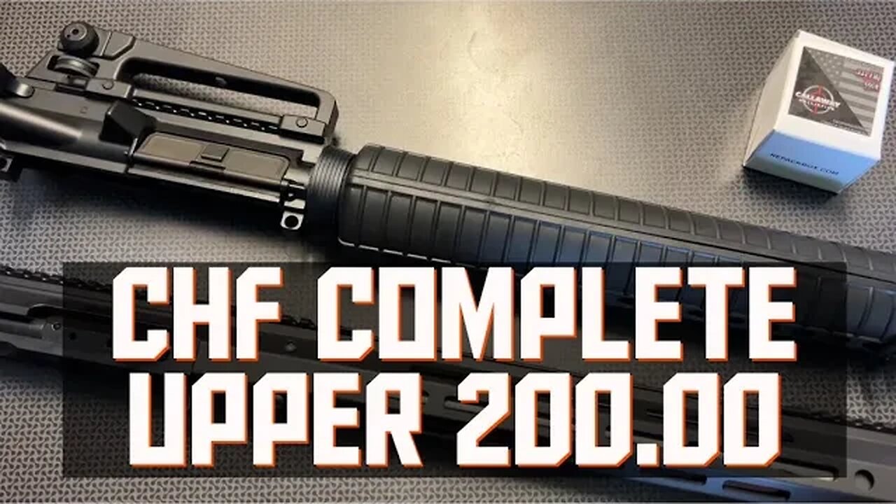 200.00 Cold Hammer Forged Upper - Complete