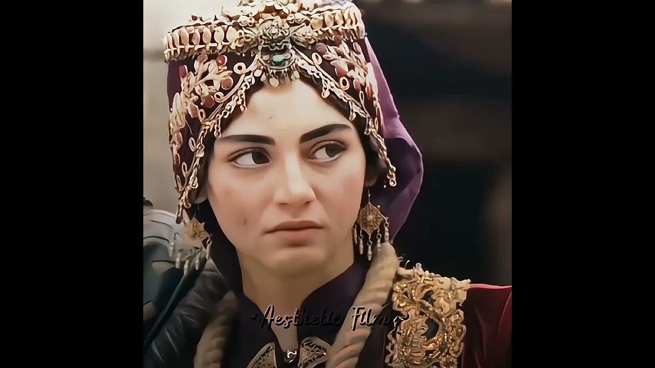 Her death stare 😳🔥||#kuruluşosman #balahatun #balahatunstatus #trendingvideo