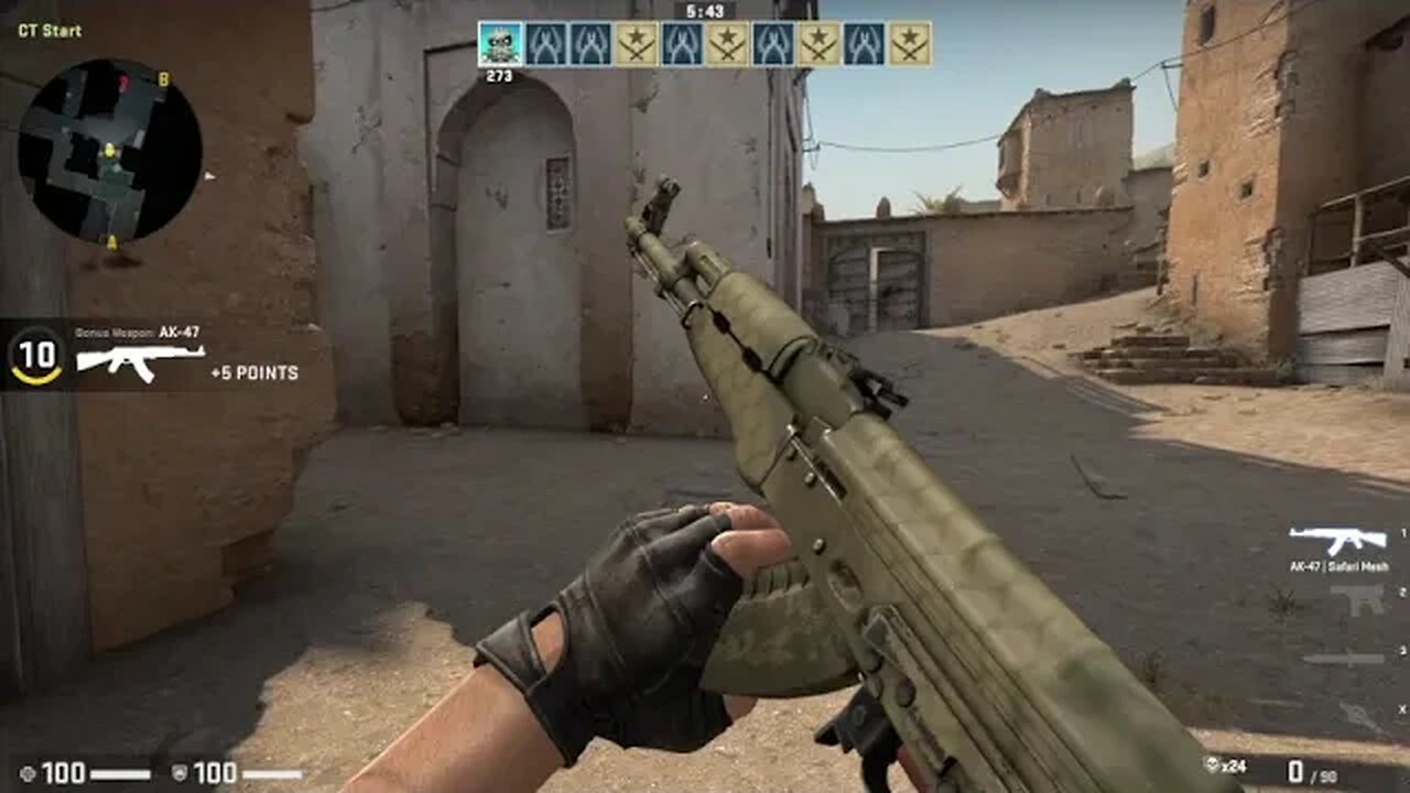 Session 2: CS:GO (T Side AR)