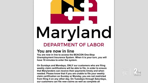 Impostor uses Maryland man's identity to steal unemployment insurance benefits