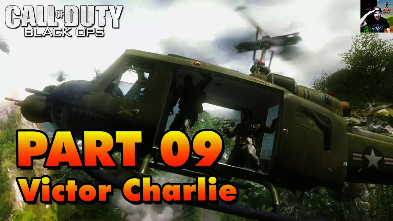 Black Ops 1 - Part 9 - Victor Charlie (Let's Play/Walkthrough)