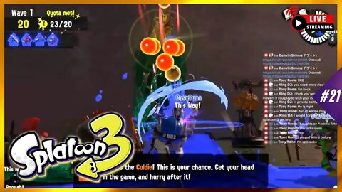 🔴 Grizzco Splatana is Interesting! Splatoon 3 Gameplay Livestream | Dehvin7 Gaming