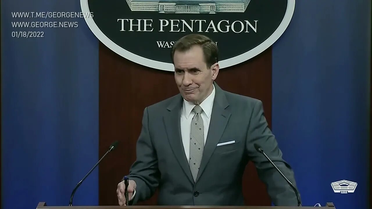 Pentagon Press Secretary Holds Briefing, 01/18/2022