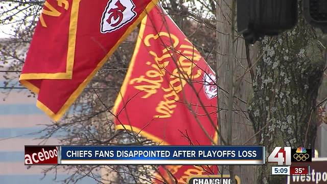 Pain of Chiefs 1st round playoff loss still fresh for fans