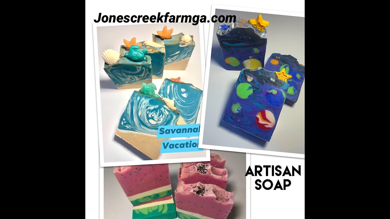 Artisan Soap with high end oils and butters