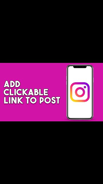 How To Add Clickable Link To Instagram Post
