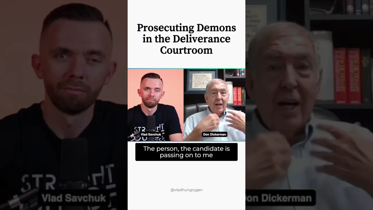 Deliverance is like PROSECUTING 👨‍⚖️ demons 😈