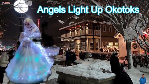 Angels Light Up Okotoks