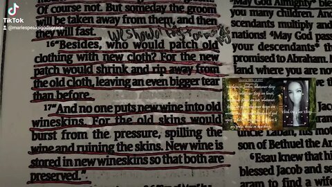 Wine skins #thinkonthesethings #mariespeaksgodsgrace