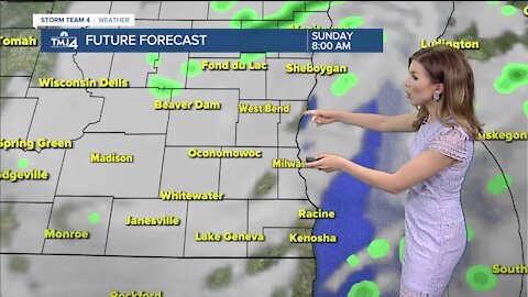 Slight chance for morning showers, otherwise pretty sunny