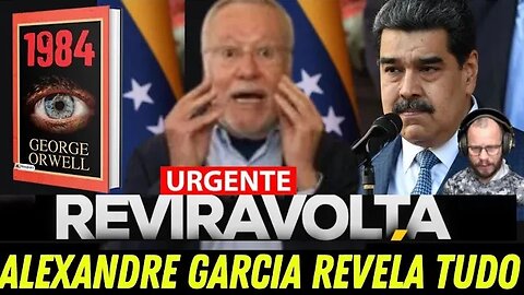 ALEXANDRE GARCIA, REVELA OS PRÓXIMOS PASSOS "É AGORA OU NUNCA!