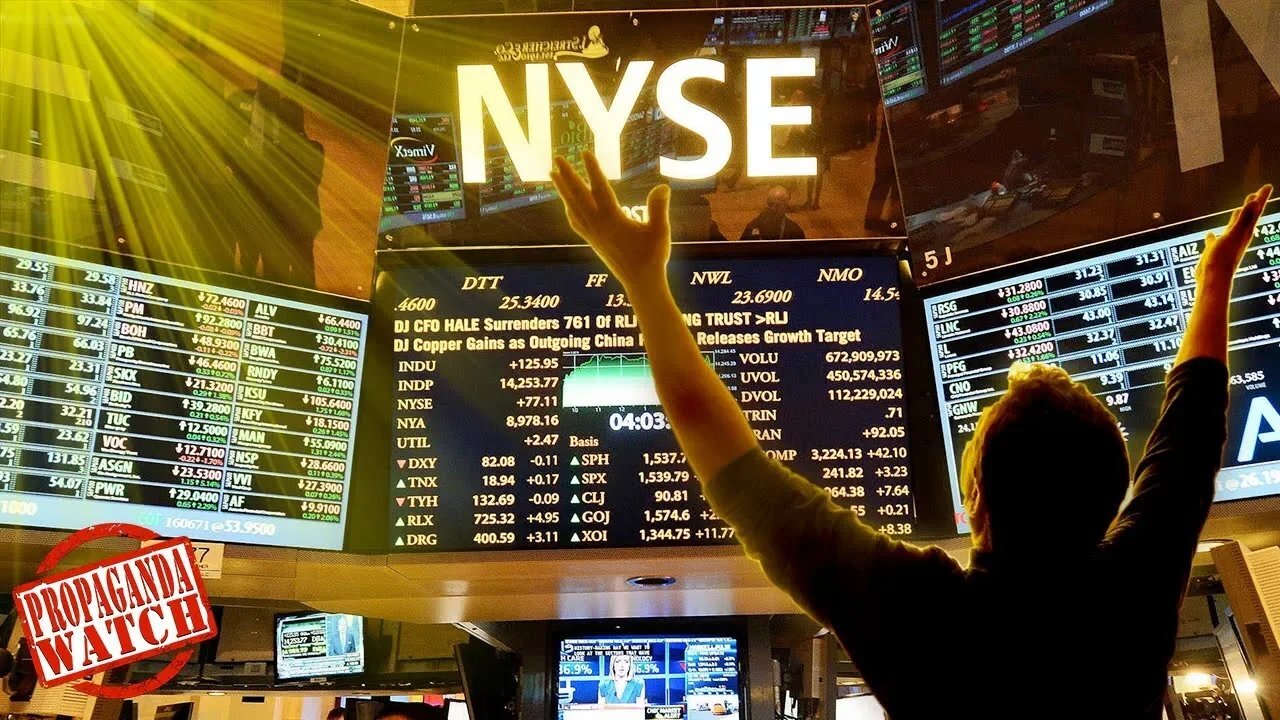 Worship the Stock Market, Wage Slave! - #PropagandaWatch