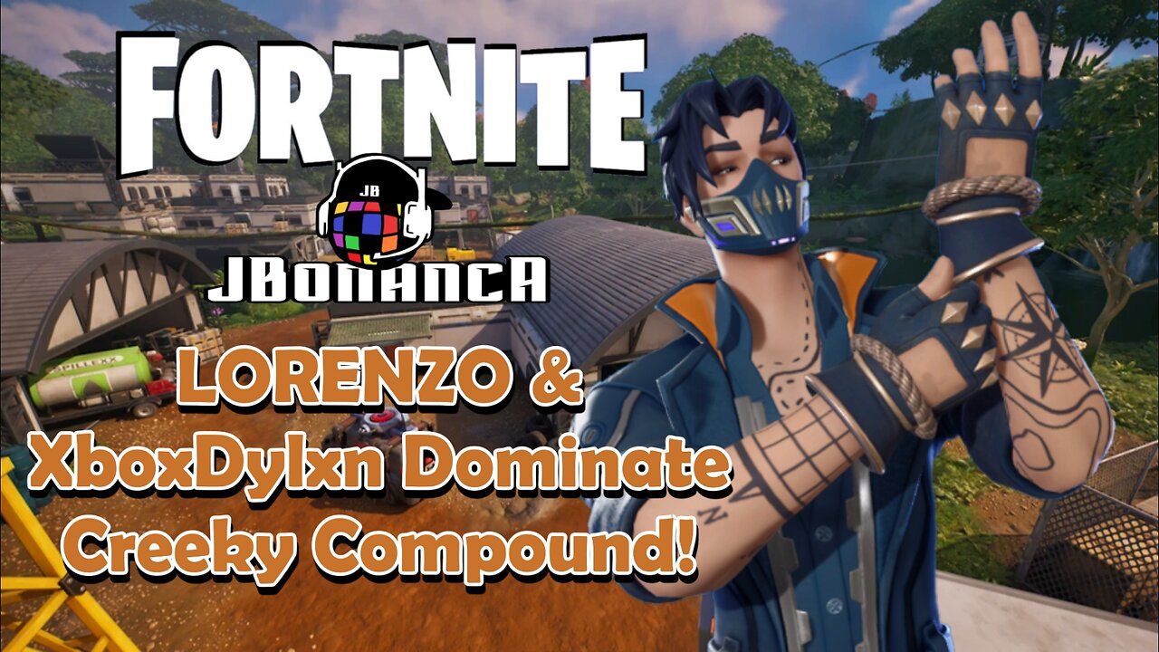 LORENZO and XboxDylxn Dominate Creeky Compound! #Fortnite