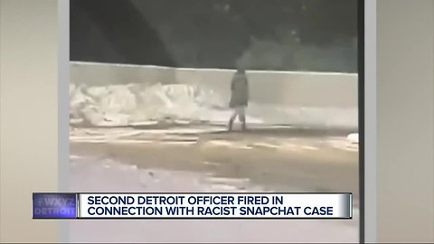 Second Detroit police officer involved in racist Snapchat post fired