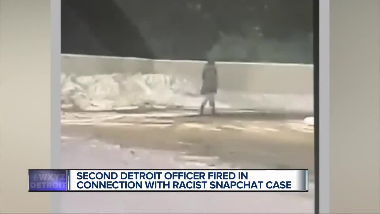 Second Detroit police officer involved in racist Snapchat post fired