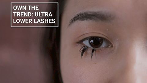 Winter make-up looks: Ultra long lower lash