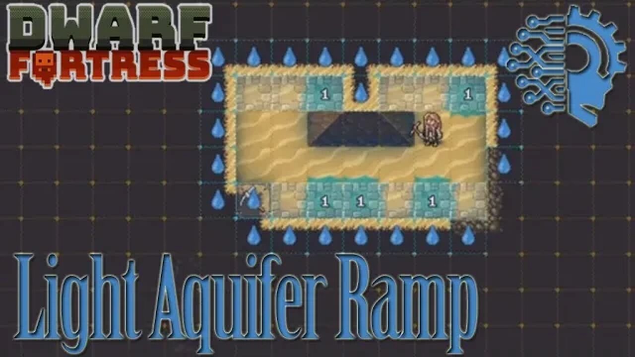 Light Aquifer Trade Ramp🔅 DWARF FORTRESS STEAM 🔅