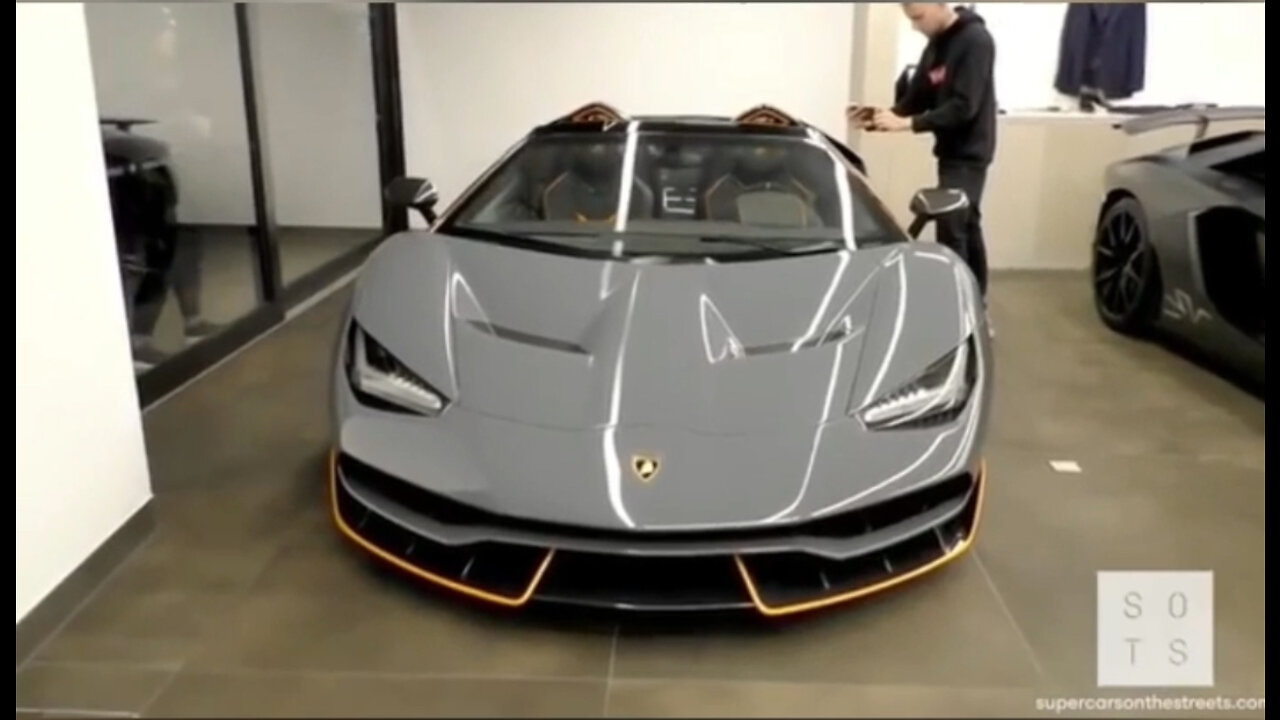 The beast has arrived the $5Million Lamborghini centenario roadster!