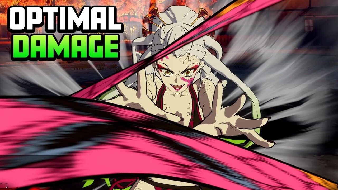 DAKI DLC MAX DAMAGE Combo 🎀 [No Surge] | Demon Slayer Hinokami Chronicles