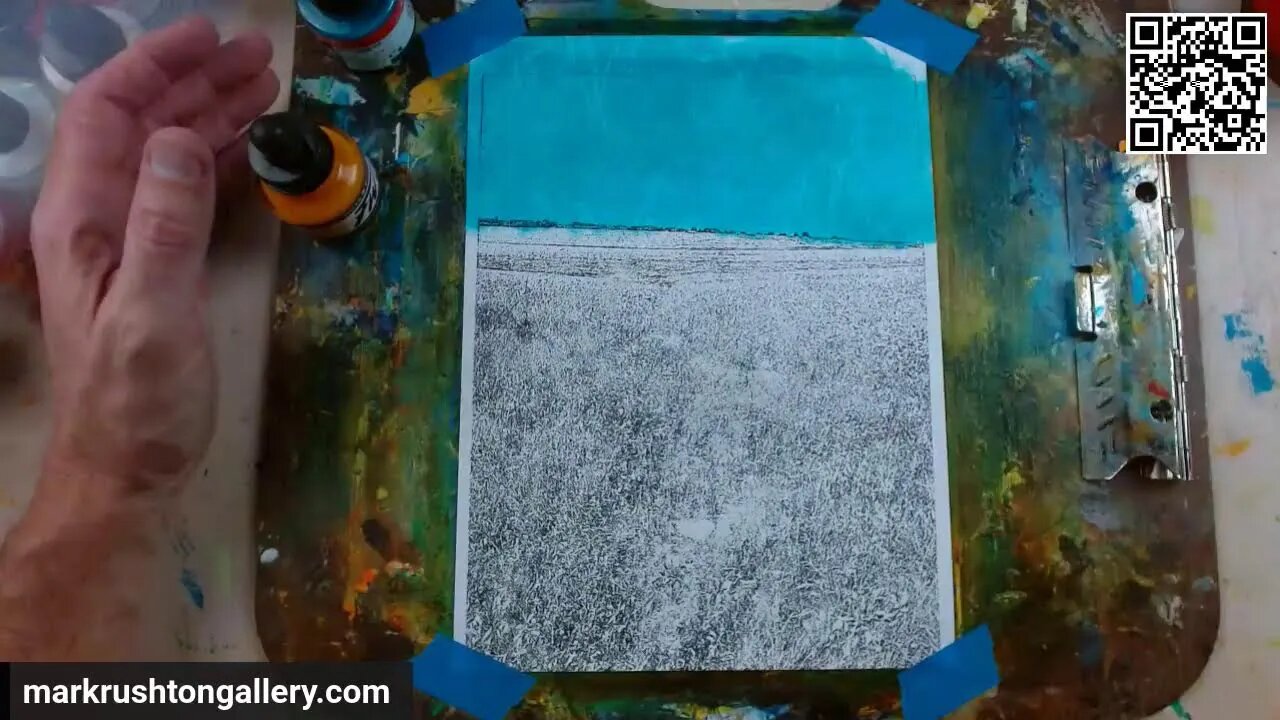 Back to Landscapes + Live Painting with Ink by Mark Rushton