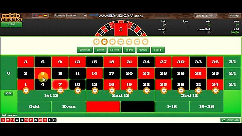 Taking 10k to 16k on a roulette sim like a crazy person .. Never bet, laws of eventuality isn't true