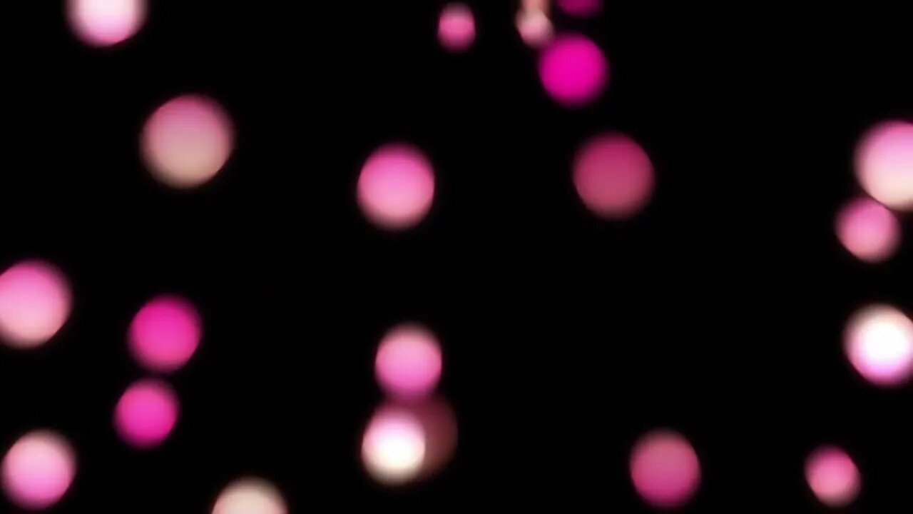 Relaxing Bokeh Glowing Lights | Screensaver & Music | Night Light | Sleep, Study, Work, Relax