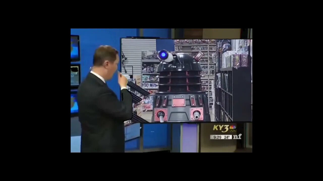 📰 #DALEK IS A #SUSPECT ON #NEWSCAST #DALEKHAL #DOCTORWHO #CAPCUT #TIKTOK #APP #SUBSCRIBE #SHORTS