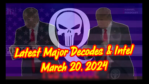 Major Decode - Q Drops 3.20.2024 > Scare Event