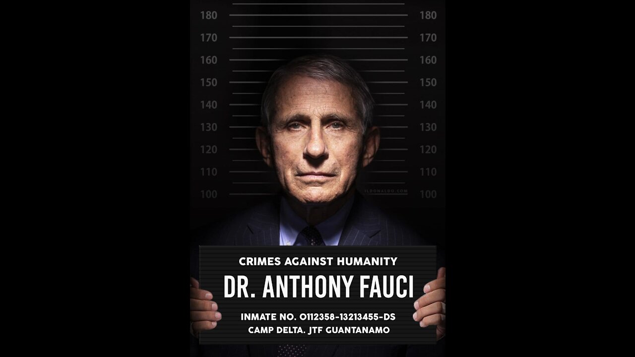 Arrest Fauci now!