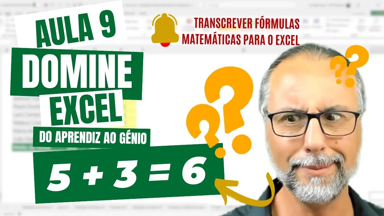 Domine o Excel do Aprendiz ao Génio | Aula 9 | Constantes e Endereços Relativos