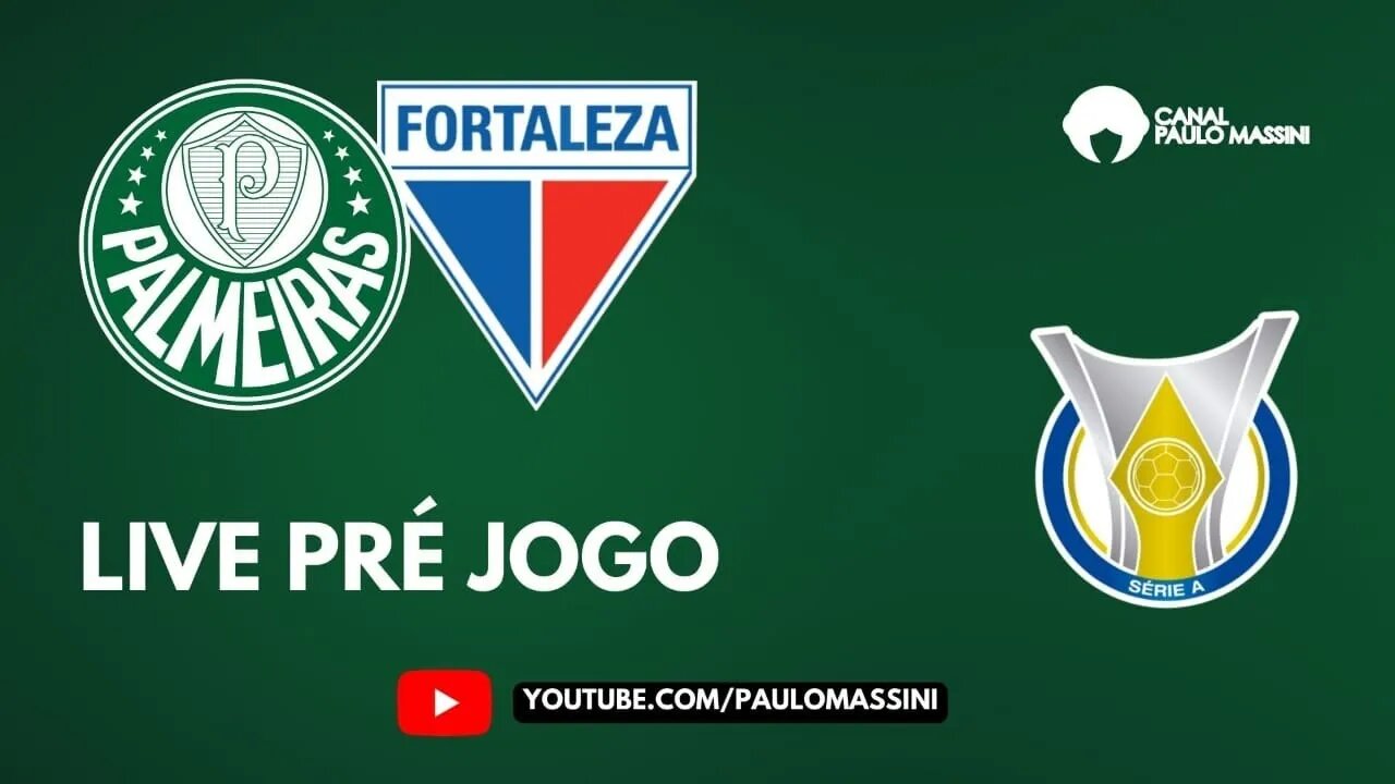 PRÉ-JOGO PALMEIRAS X FORTALEZA. AO VIVO!