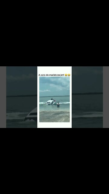 MULHER AFUNDA CARRO DE LUXO E MARIDO PERDE O RUMO