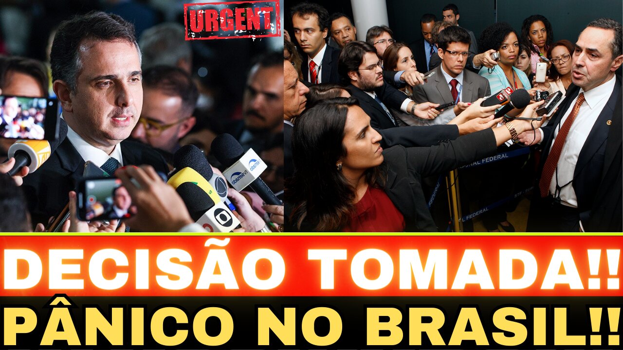 ASSUSTADOR!! MINISTRO DO STF TOMA DECISÃO!! NOTÍCIA ABALA O PÁIS!! TENSÃO TOTAL....