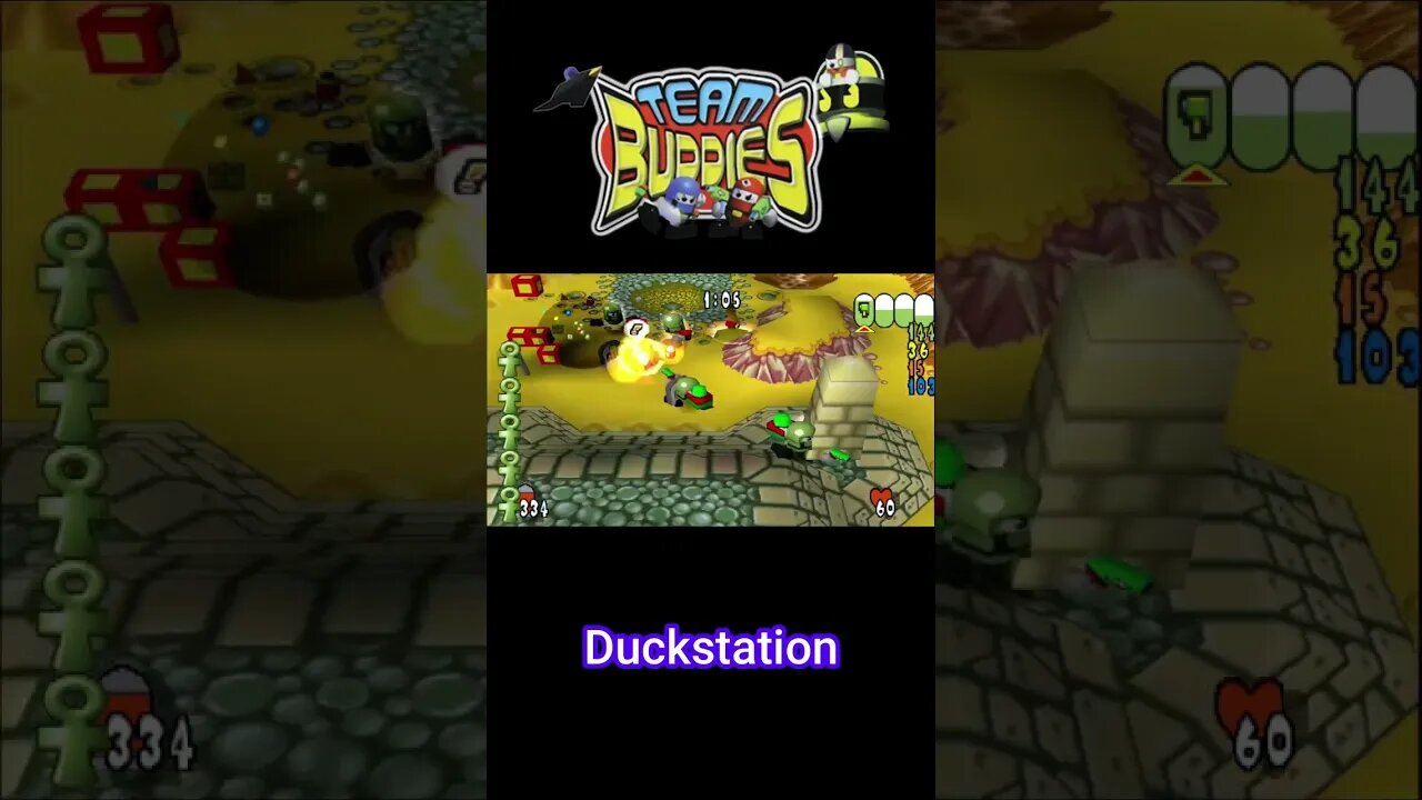 Dirtbox Desert | Team Buddies #duckstation #shortvideo #shorts #shortsvideo #epsxe #psx #nostalgia