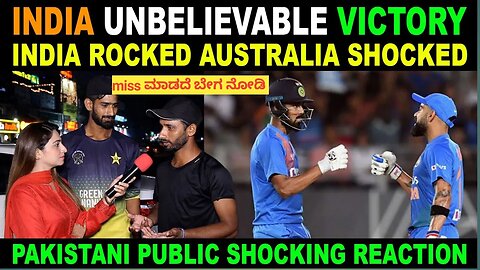 INDIA UNBELIEVABLE VICTORY AGAINST AUSTRALIA | AUSTRALIA ALL OUT 199 | IND VS AUS WORLD CUP MATCH 5