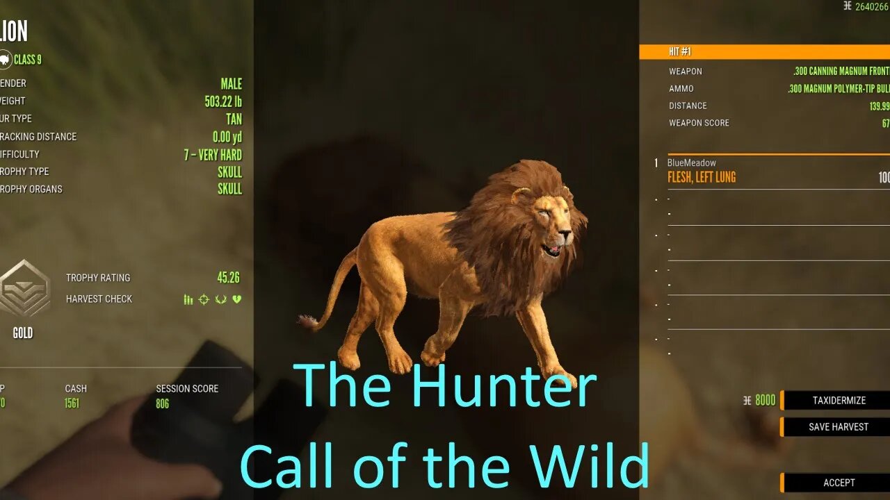 The Hunter Call of the Wild E18