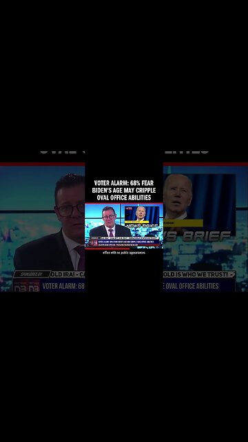 Voter Alarm: 68% Fear Biden's Age May Cripple Oval Office Abilities