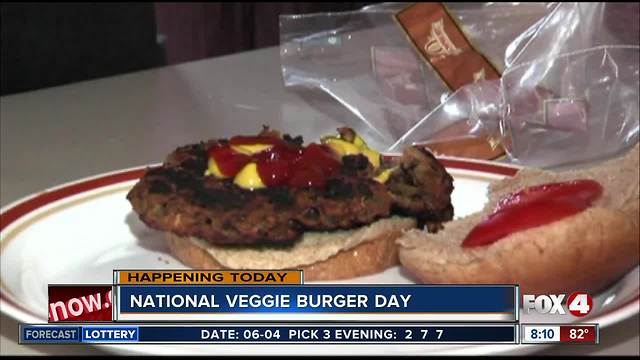 Tuesday is National Veggie Burger Day