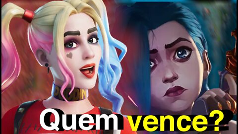 Jinx Vs Arlequina - Rodeio Geek (teste) Dc vs Legue of legends