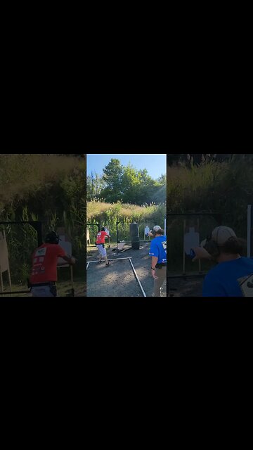 CRPC🦮🤦👨‍🦯🚈⏩️ #uspsa September Match Stage 5 Lou #unloadshowclear #shorts