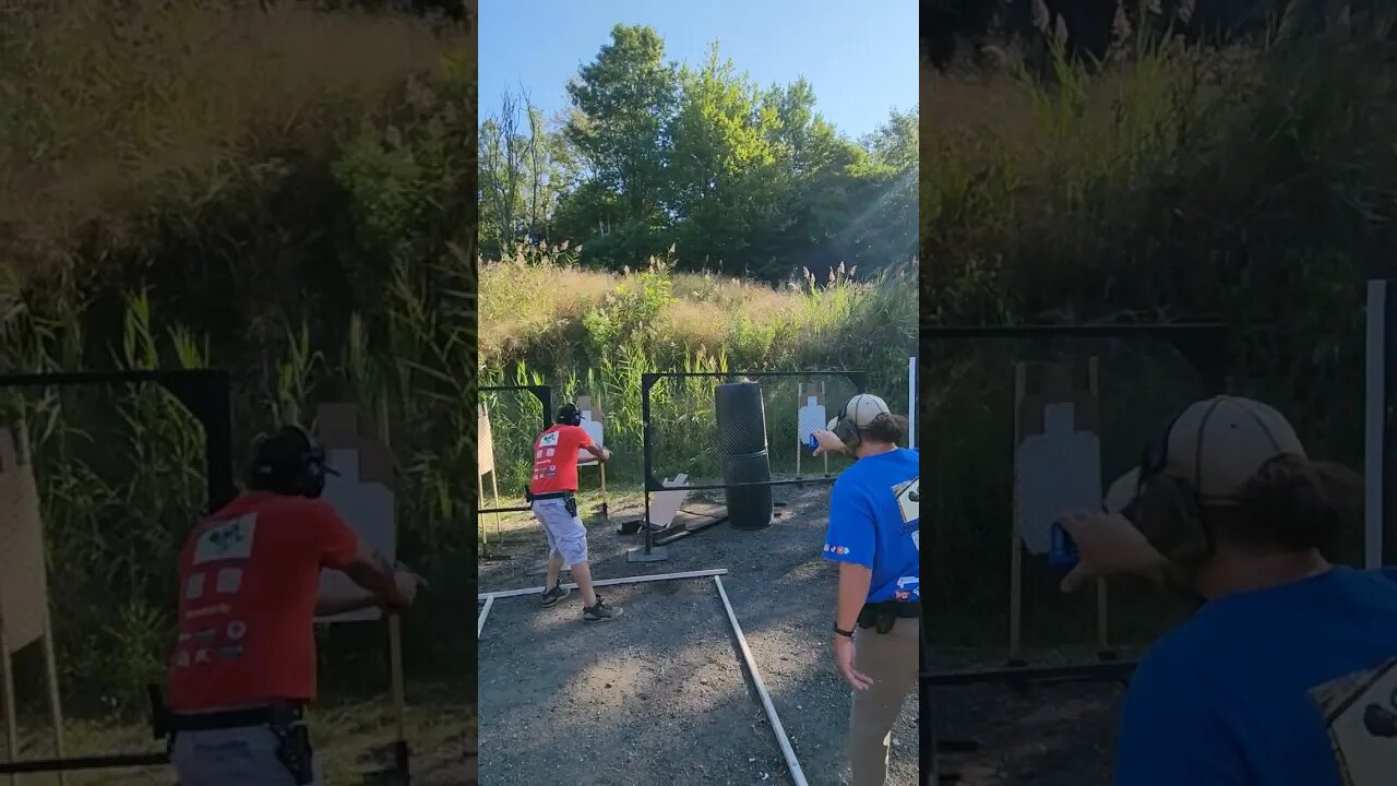 CRPC🦮🤦👨🦯🚈⏩️ #uspsa September Match Stage 5 Lou #unloadshowclear #shorts