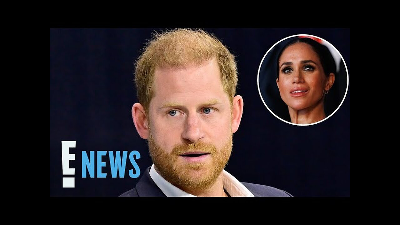 Prince Harry Addresses DIVORCE Rumors Surrounding Him and Wife Meghan Markle | E! News