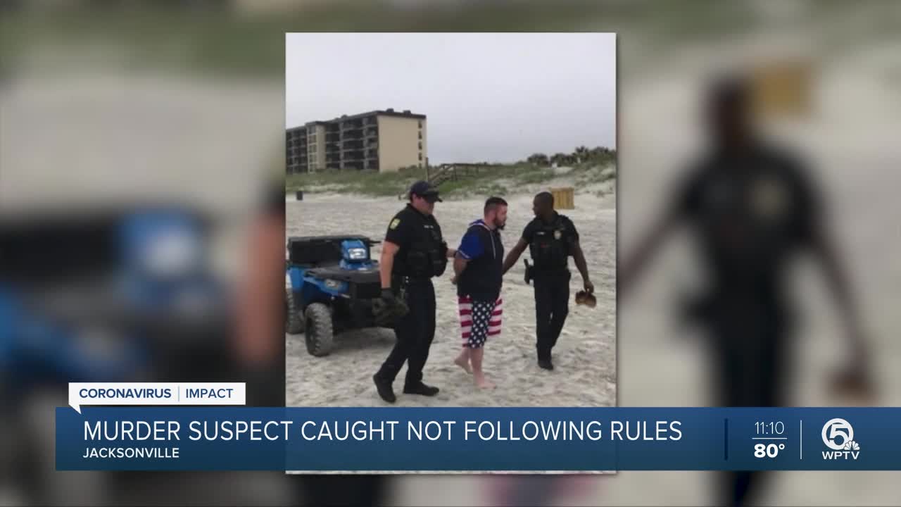 Pennsylvania homicide suspect arrested on Florida beach